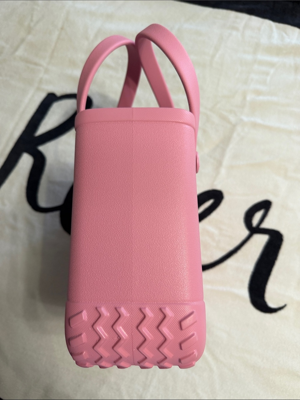 BOGG BAG Pink Perforated Tote - Picture 2 of 6